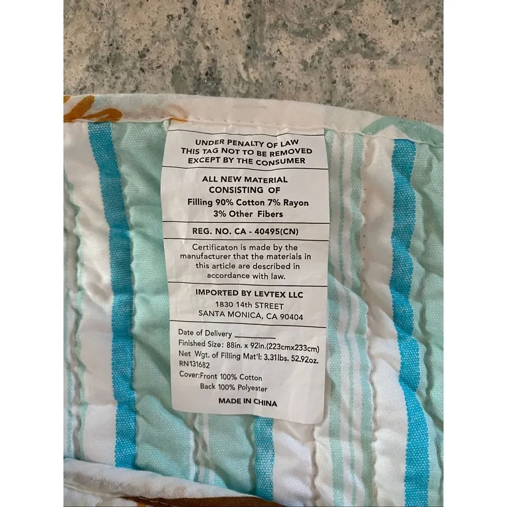 Levtex SummerTime Bed Quilt Set